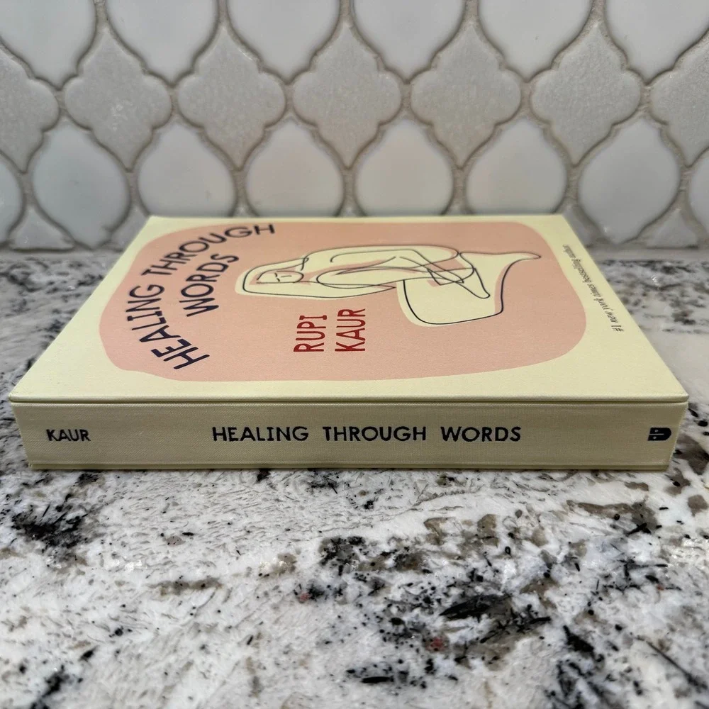 Healing Through Words Rupi Kaur Hardcover Guided Writing Exercises 9781524873264